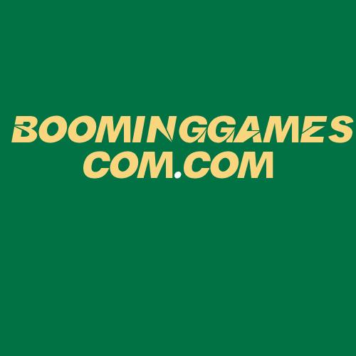 Logo da BOOMINGGAMESCOM